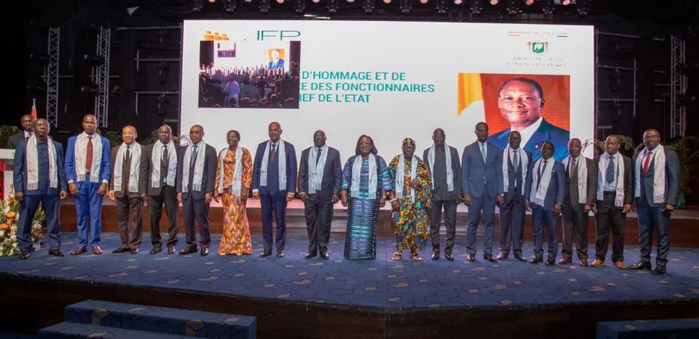 Journées de la Fonction publique 2022: les fonctionnaires rendent hommage à Ouattara