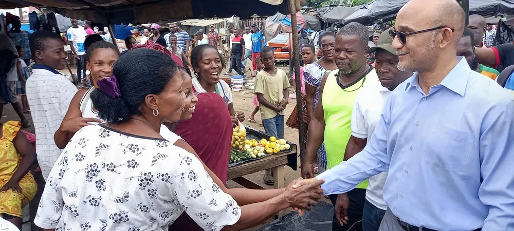 Révision de la liste électorale à Yopougon: Michel Gbagbo sur le terrain