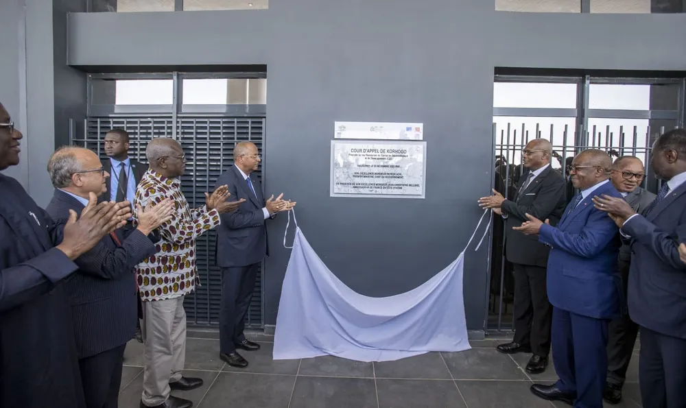 Inauguration du siège de la Cour d’Appel de Korhogo