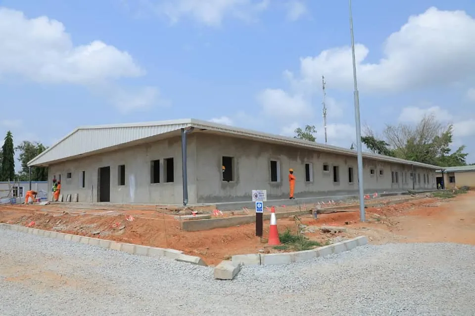 Construction de la nouvelle maternité de l’Hôpital Général de Taabo