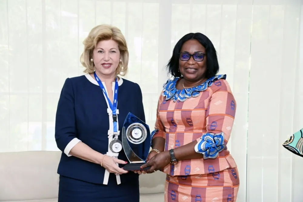 Dominique Ouattara prix National des Droits de l’Homme