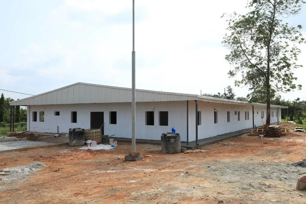 Construction de la nouvelle maternité de l’Hôpital général de Sikensi