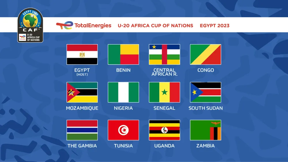 CAN U20 Egypte 2023 : les pays qualifiés