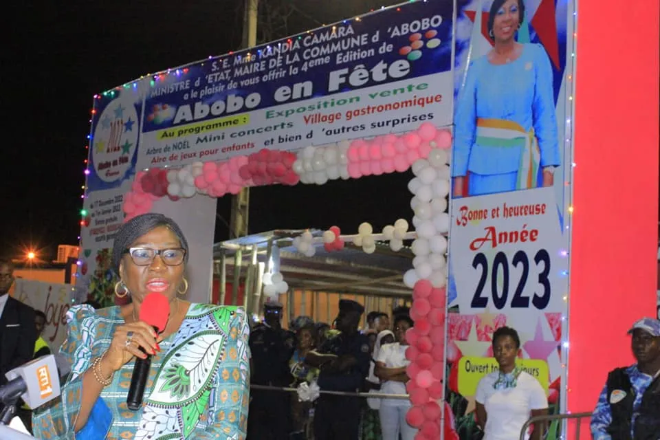 Kandia Camara lance la 4e édition d’Abobo en fête