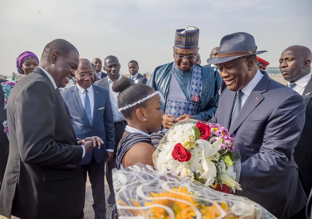 62e Sommet ordinaire CEDEAO : arrivée du président Ouattara à Abuja ce 3 décembre 2022, des images