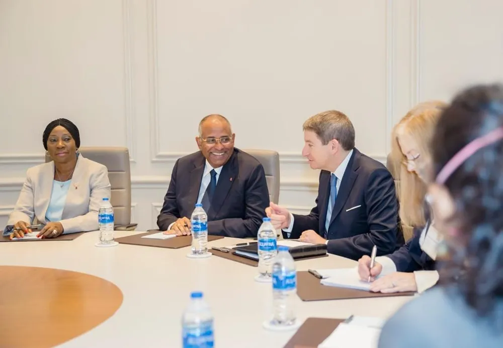 Coopération USA – Côte d’Ivoire: Patrick Achi a rencontré le Directeur Général du DFC