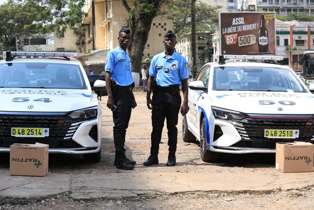 Police Recours Côte d’Ivoire : la nouvelle unité d’urgence de police ivoirienne lancée ce 20 décembre 2022, des images