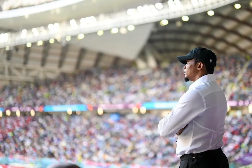 Samuel Eto'o, le président de la FECAFOOT