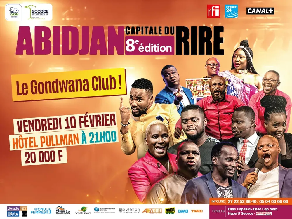 Abidjan capitale du rire 2023: Deperpignan en one man show