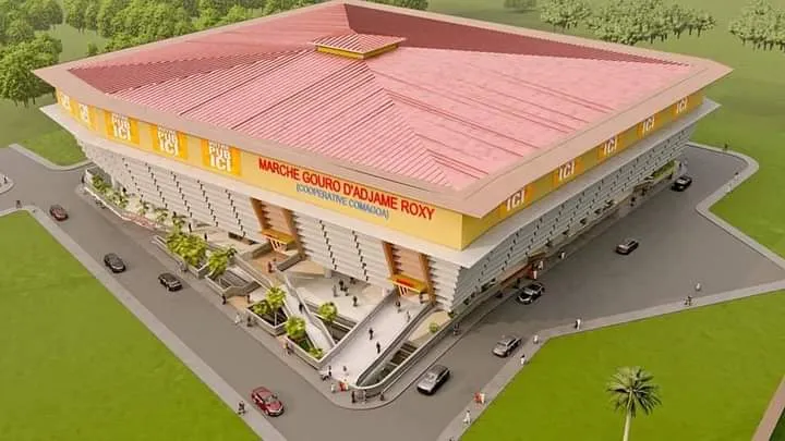 Nouveau Marché Gouro à Adjamé : des images du futur bijou architecture