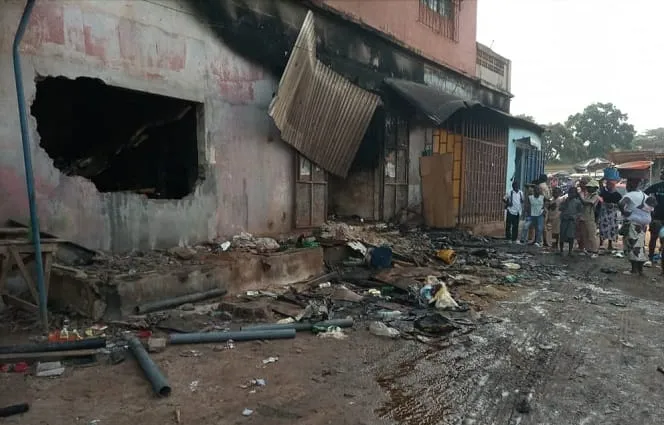 Lakota: un incendie ravage une boutique d’alimentation