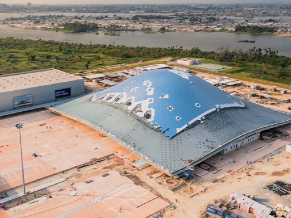 Parc des expositions d’Abidjan : évolution des travaux, des images