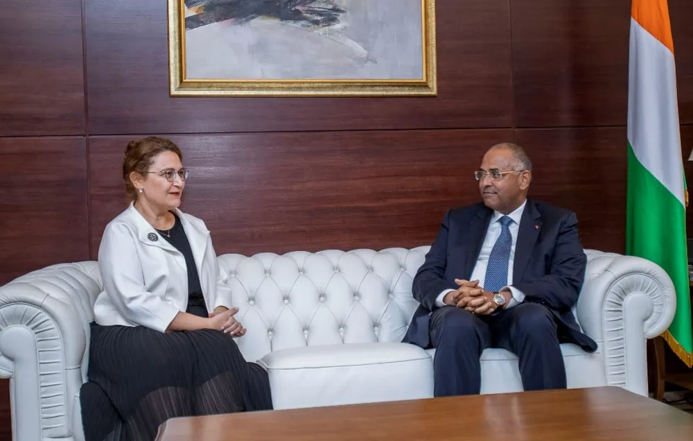 L’ambassadeur de Turquie à Abidjan fait ses adieux à Patrick Achi