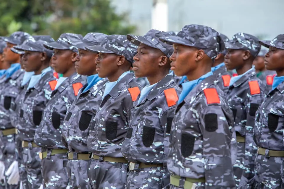Cérémonie de présentation au drapeau des recrues de la Police Nationale 2021 : des images