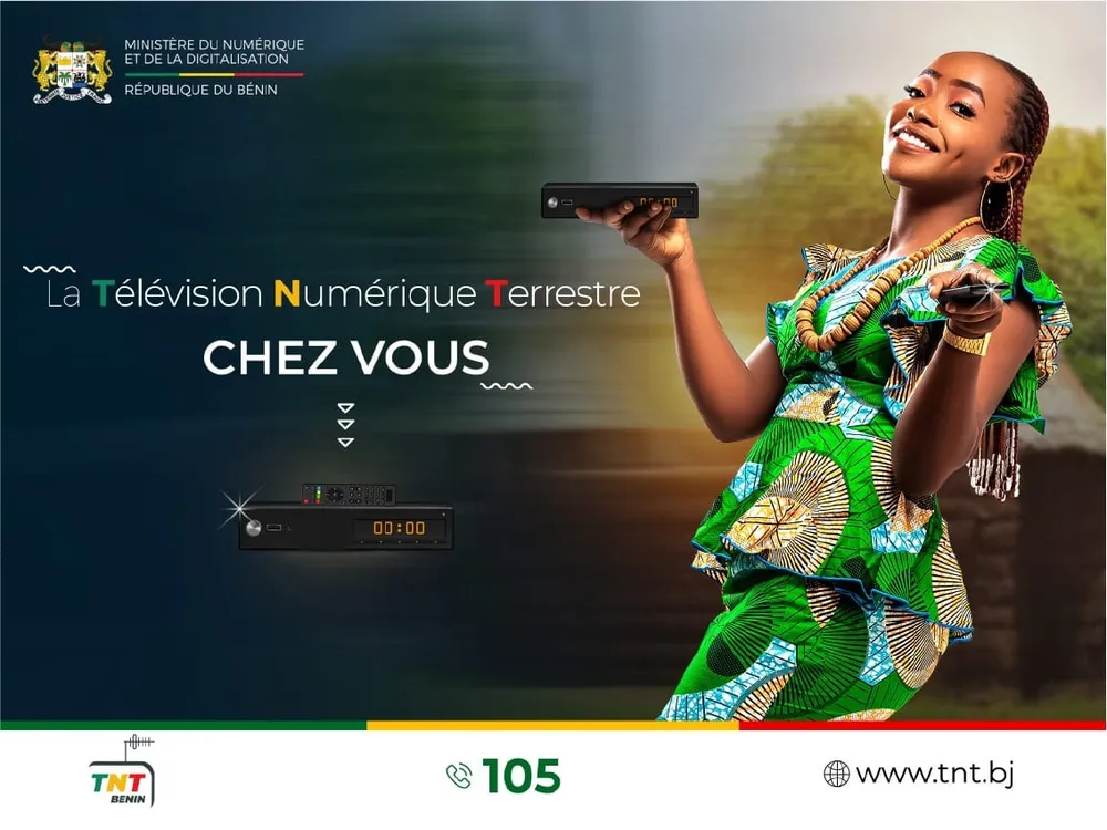 Bénin: la TNT est désormais une réalité dans les foyers béninois à partir de ce vendredi 17 février 2023