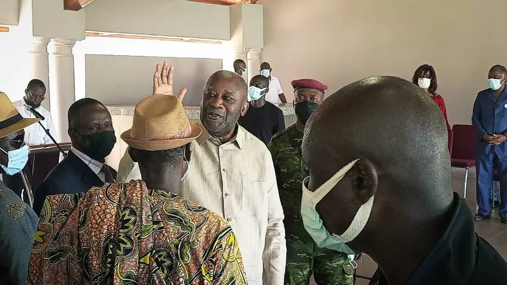 Les 35 Chefs de villages de Guiberoua, Dignago et Galebré chez Gbagbo: « Laurent, notre espoir »