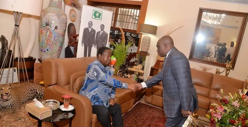 KKB depuis Daoukro affirme être le fils de Bédié mais membre du gouvernement par la volonté de Ouattara