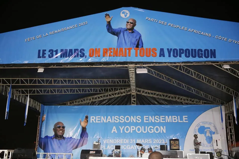 Fête de la Renaissance PPA-CI : Ficgayo de Yopougon attend le message de Gbagbo, les premières images