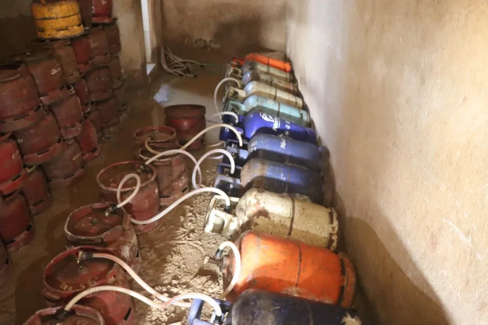 Bouaké : saisie de 50 machines de transvasement illégal du gaz butane
