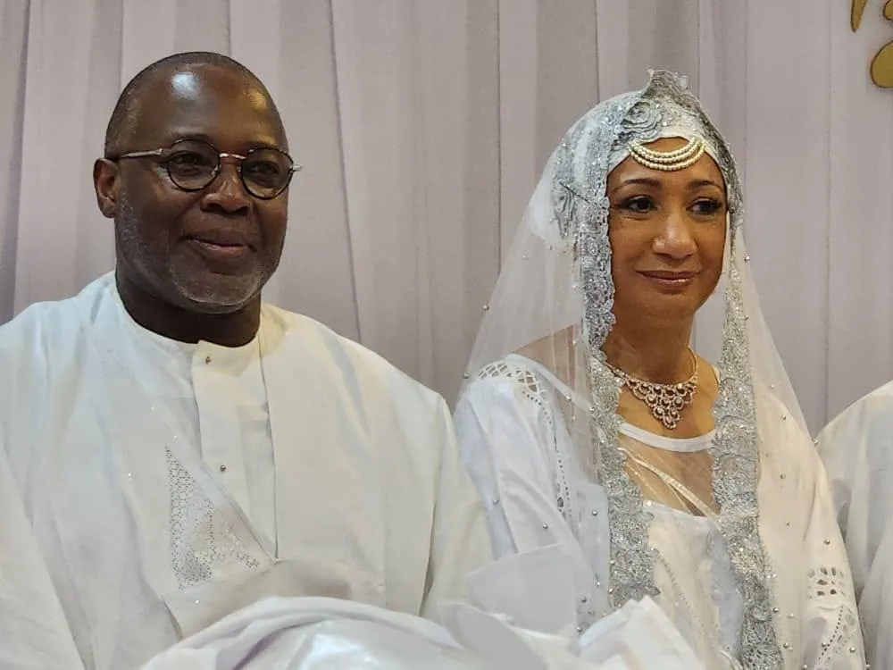 Mariage féerique de Françoise Remarck, la ministre ivoirienne de la Culture dit oui à Malick Tohé: des images