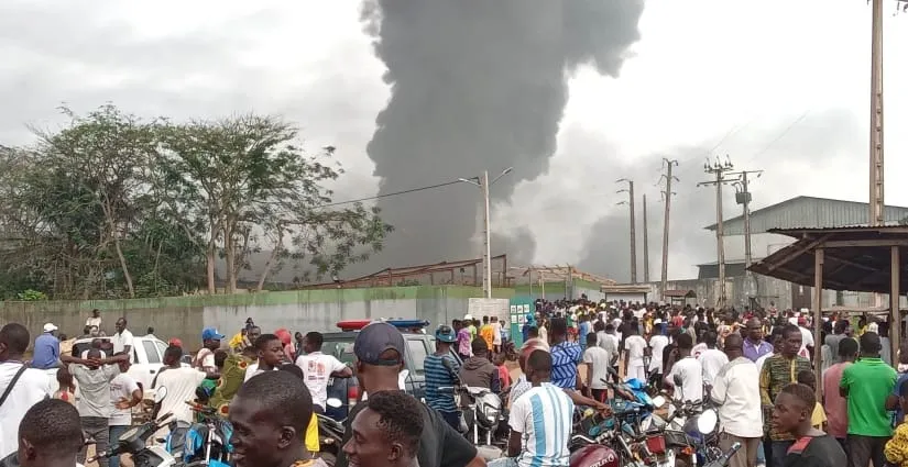 Incendie à la société Pakidié de Sikensi