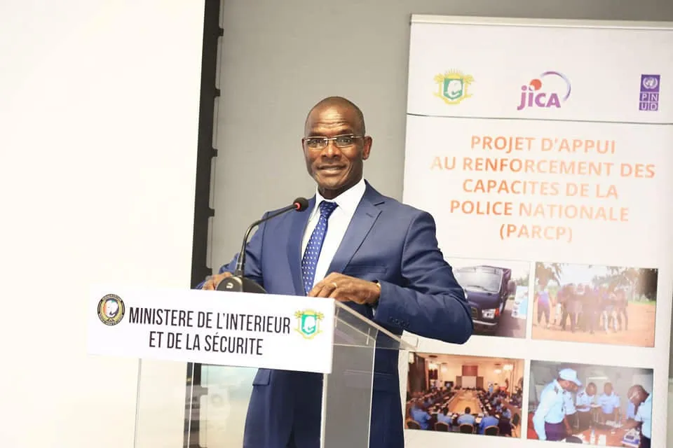 Vagondo Diomandé, ministre de l'Intérieur et de la Sécurité