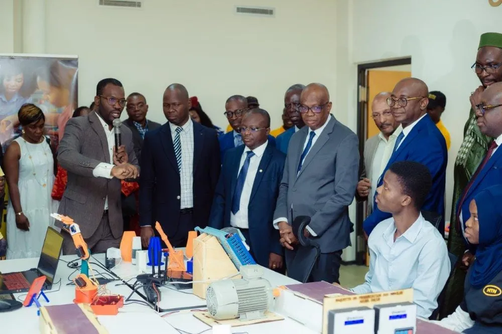MTN CI dote l’INPHB d’un laboratoire de fabrication numérique d’une valeur de 300 millions de Franc CFA  