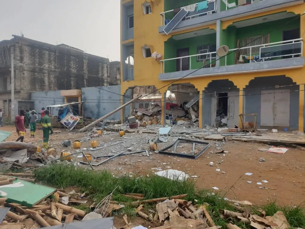 Explosion d’un dépôt de gaz à Bimbresso, Songon