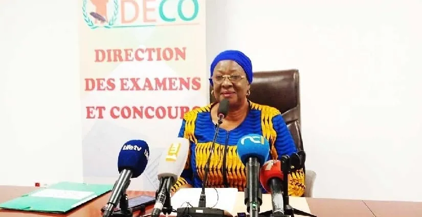 Mariam Nimaga Dosso, la directrice générale des examens et concours (DECO)