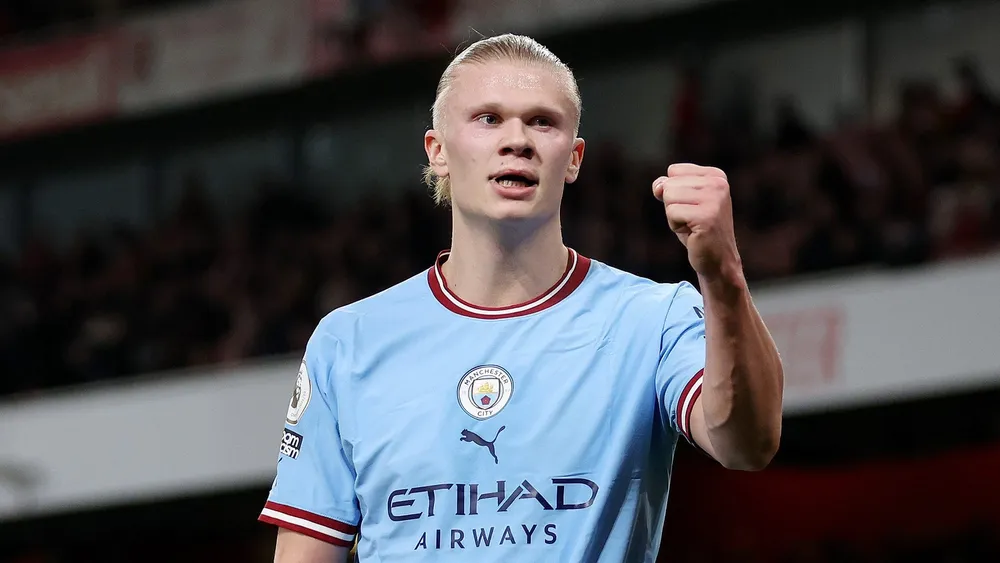 Premier League: Erling Haaland égale le record de buts inscrits lors d’une saison