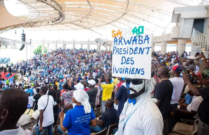 La jeunesse dit oui à Gbagbo: le palais de la Culture refuse du monde ce 1er mars 2023, les premières images