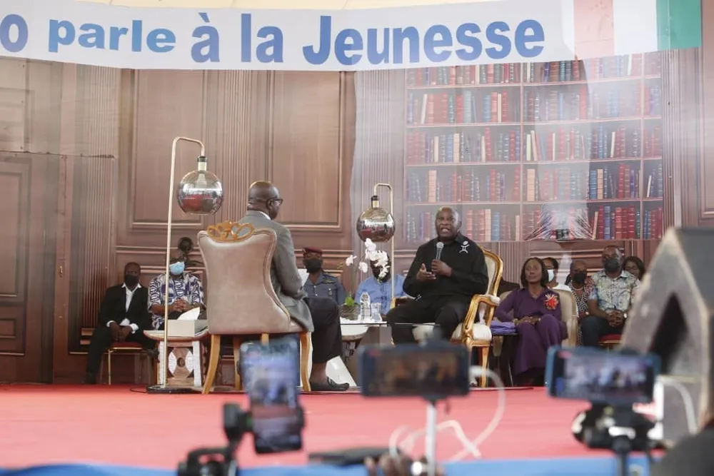 Gbagbo échange avec la jeunesse ivoirienne et panafricaine