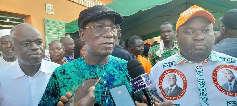 Jacques Assahoré face à la colère des militants du RHDP de Sakassou: « c’est le président Ouattara qu’on met en difficulté »