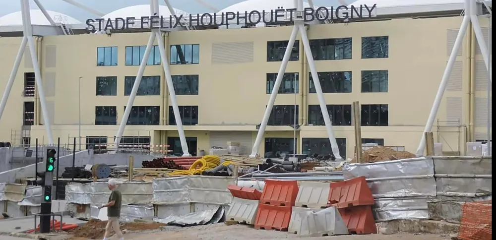 Stade Félix Houphouët-Boigny: les travaux terminés à 90 %, des images