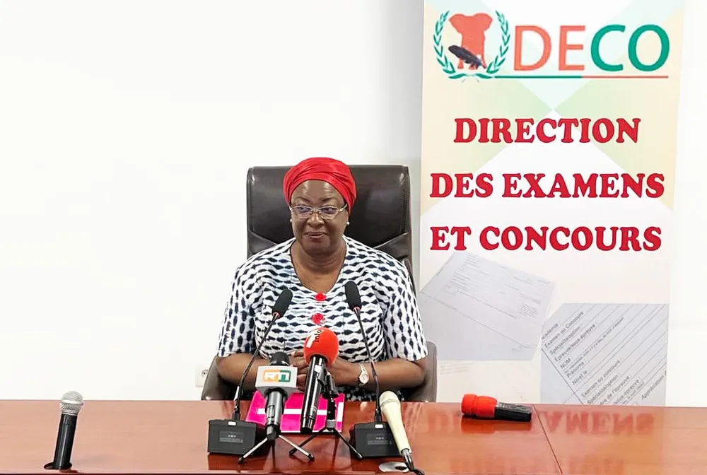 Mariam Nimaga Dosso, la directrice générale des examens et concours (DECO)