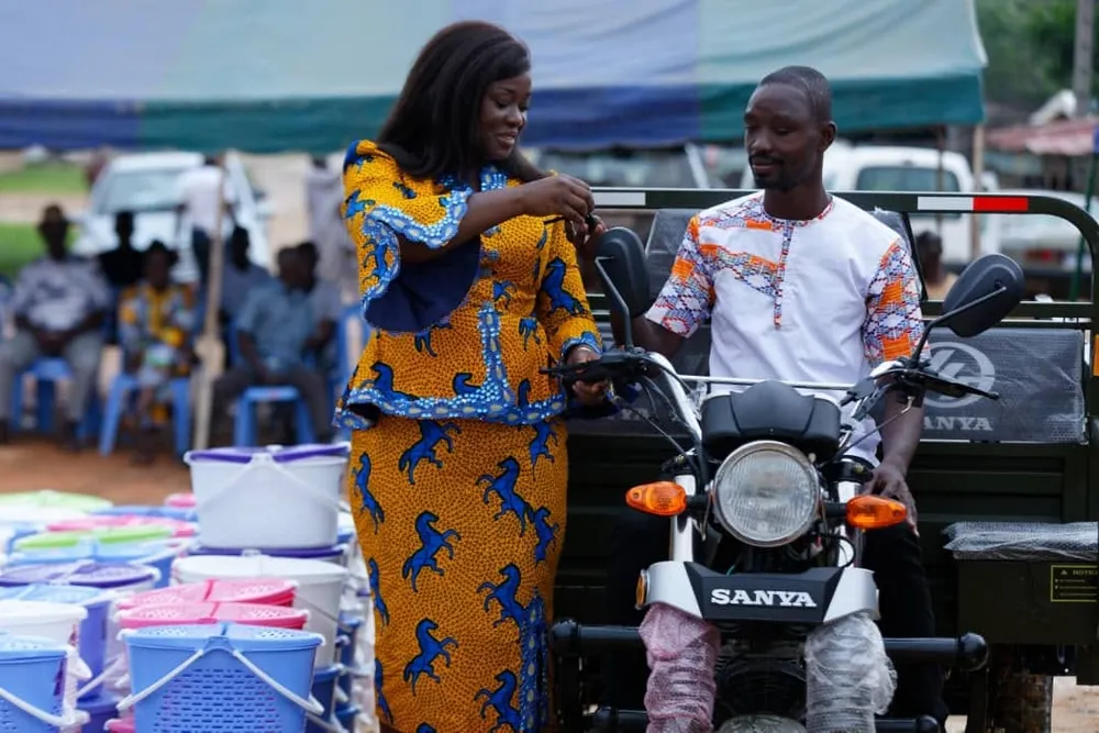Fleur Aké M’Bo équipe des organisations des femmes d’Agboville