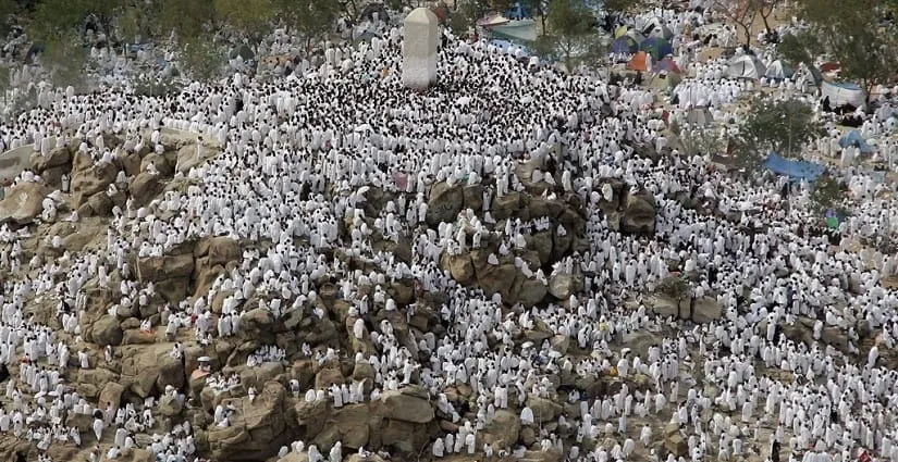 Les pèlerins musulmans à Mina, étape majeure du hajj à La Mecque