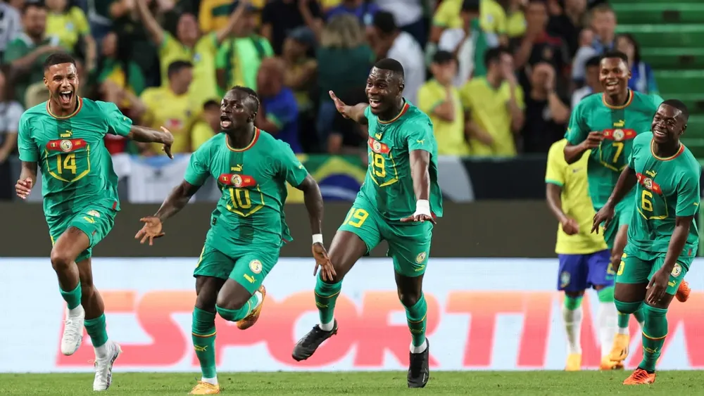 Le Sénégal étrille le Brésil en match amical