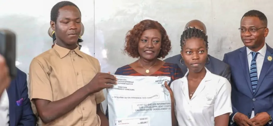 BEPC 2023 CI :  Mariatou Koné appelle les candidats à dénoncer les auteurs de fraudes