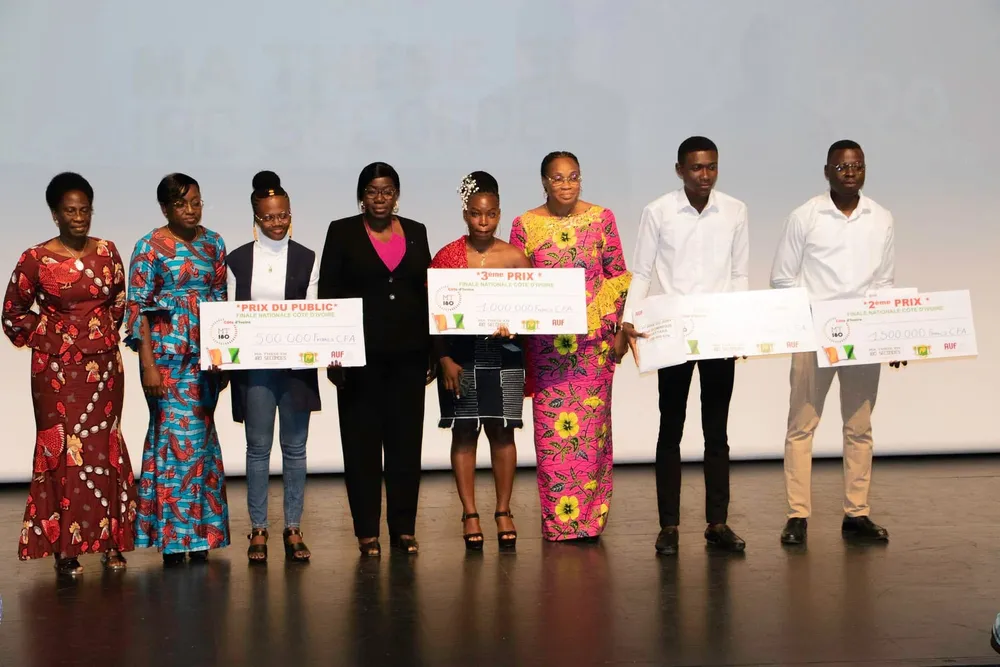 6ème édition de « Ma thèse en 180 secondes » : N’guessan Emmanuel Kouamé de l’Université Nangui Abrogoua, la grande gagnante
