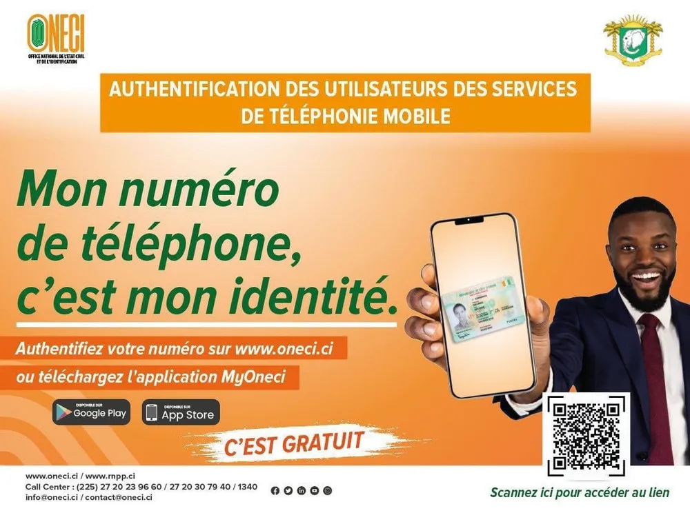 Identification : Quand l’ONECI s’invite chez les opérateurs mobiles