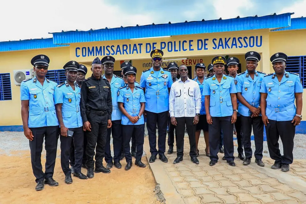 Le commissariat de police de Sakassou inauguré
