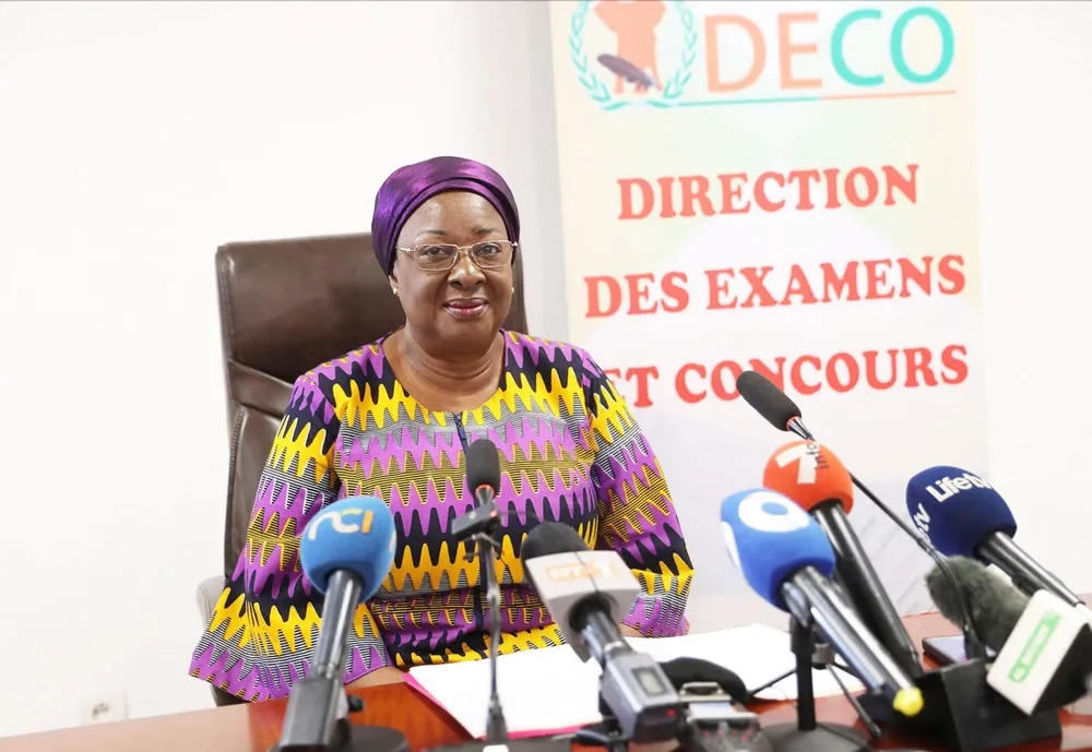 Mariam Nimaga Dosso, la directrice générale des examens et concours (DECO)