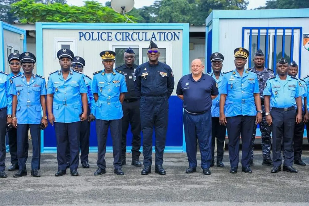 Sécurisation régionales et municipales 2 septembre 2023 : la police française aux côtés de la police ivoirienne