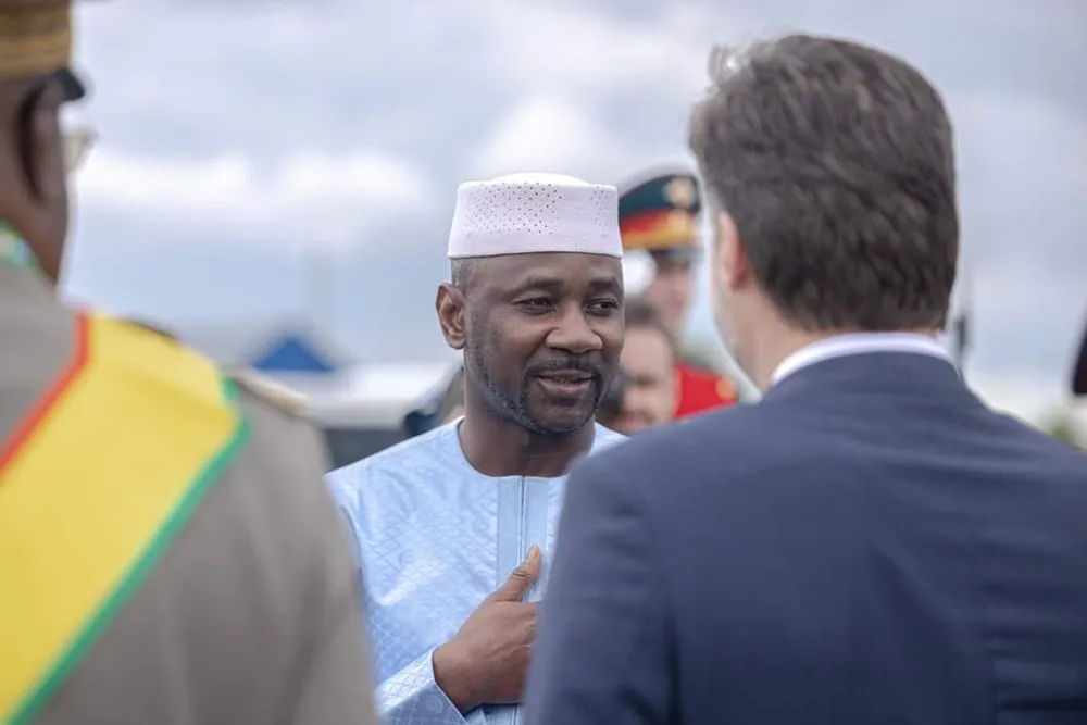 Sommet Russie-Afrique : arrivée d’Assimi Goïta à Saint-Pétersbourg