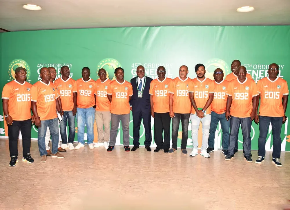 45e AGO de la CAF à Abidjan : la FIF rend hommage aux anciennes gloires
