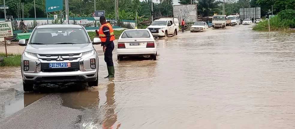 Inondations à Adzopé