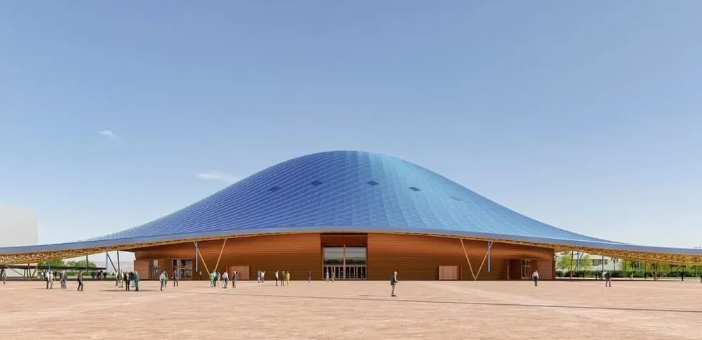 Inauguration du Parc des expositions d’Abidjan, l’un des plus grands de l’Afrique de l’Ouest, le 17 juillet 2023