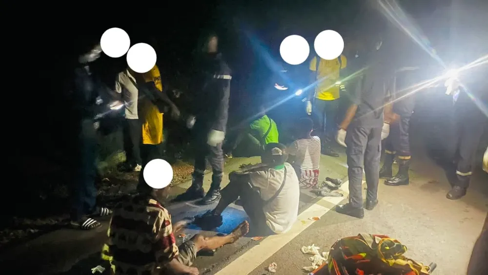 Grave accident de la circulation à Man: 15 victimes