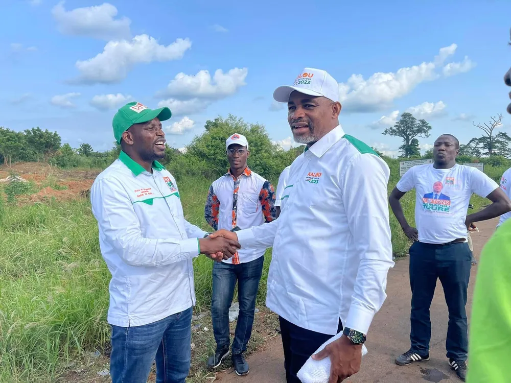 Bonaventure Kalou, candidat du RHDP à la mairie de Vavoua, sollicite sa réélection